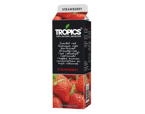 Tropics 100% Natural Infusions - Strawberry